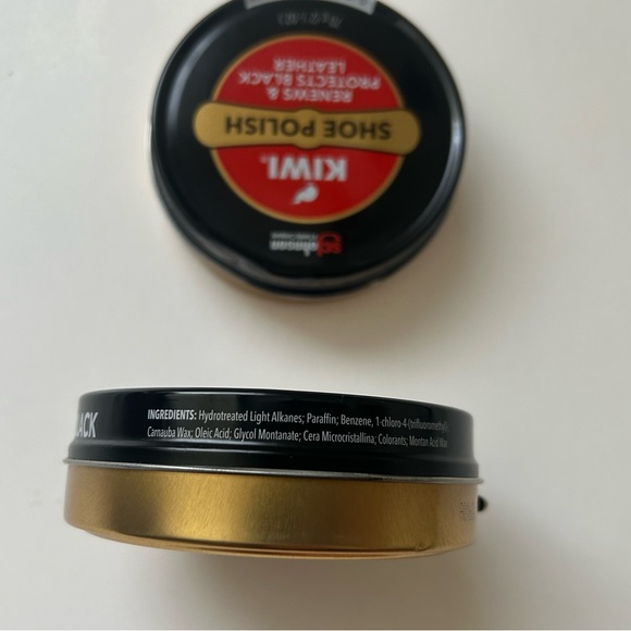 NWOT 2-New Kiwi Black Shoe Polish - Picture 6 of 6